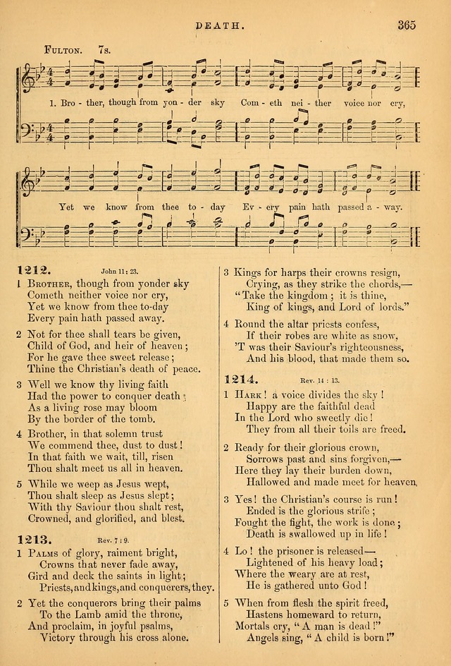 Songs for the Sanctuary; or Psalms and Hymns for Christian Worship (Baptist Ed.) page 366