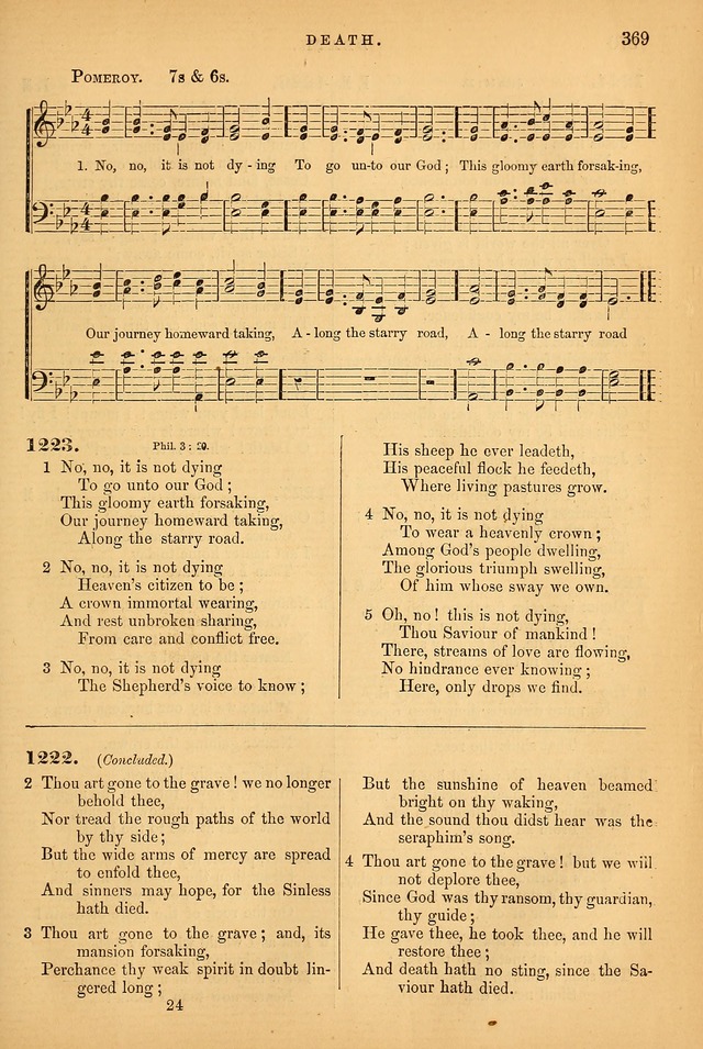 Songs for the Sanctuary; or Psalms and Hymns for Christian Worship (Baptist Ed.) page 370