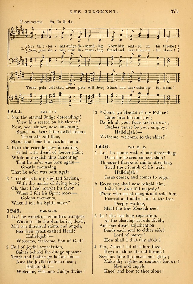 Songs for the Sanctuary; or Psalms and Hymns for Christian Worship (Baptist Ed.) page 376