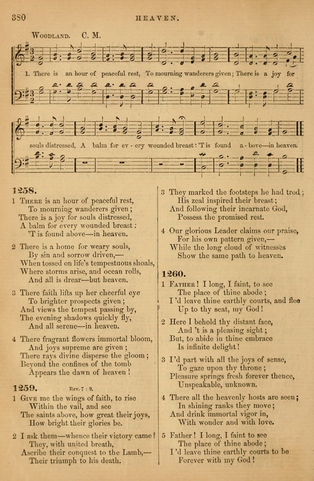 Songs for the Sanctuary; or Psalms and Hymns for Christian Worship (Baptist Ed.) page 381