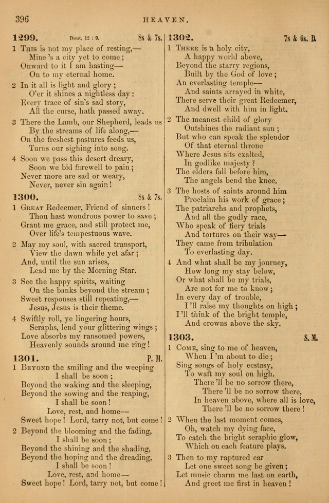 Songs for the Sanctuary; or Psalms and Hymns for Christian Worship (Baptist Ed.) page 397