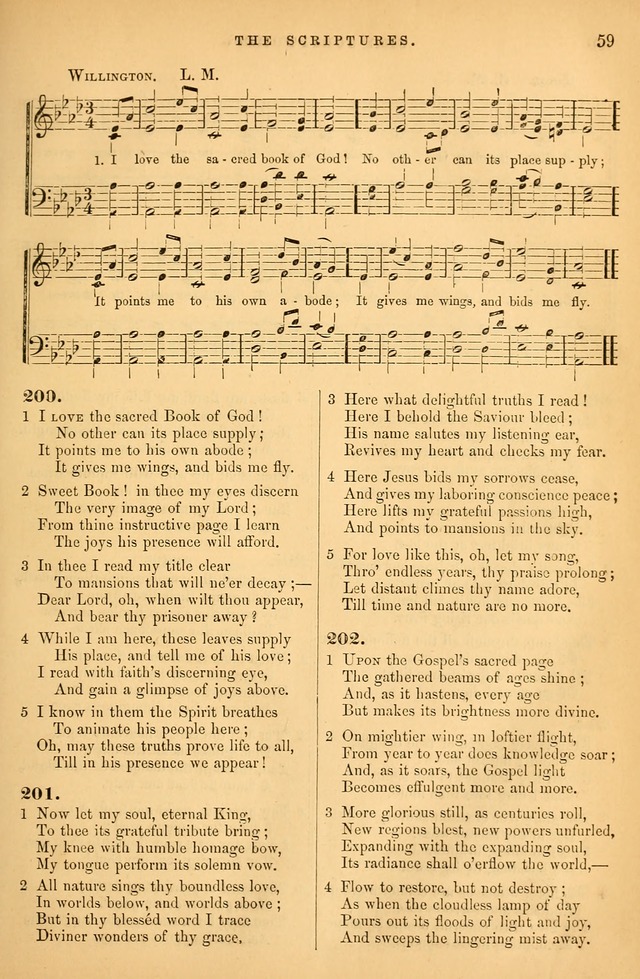 Songs for the Sanctuary; or Psalms and Hymns for Christian Worship (Baptist Ed.) page 60