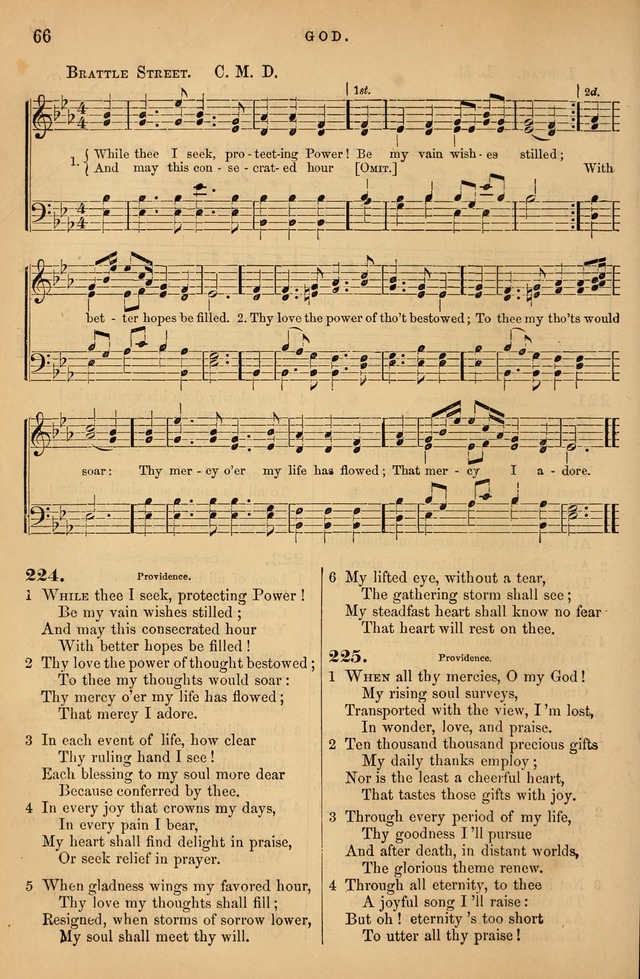 Songs for the Sanctuary; or Psalms and Hymns for Christian Worship (Baptist Ed.) page 67