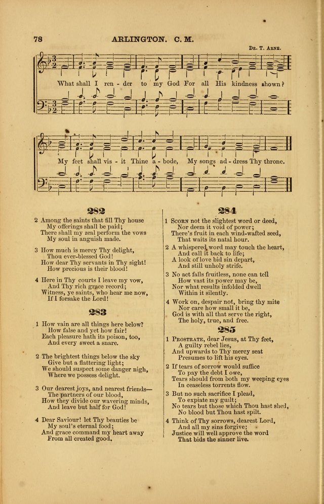 Songs for Social and Public Worship page 74