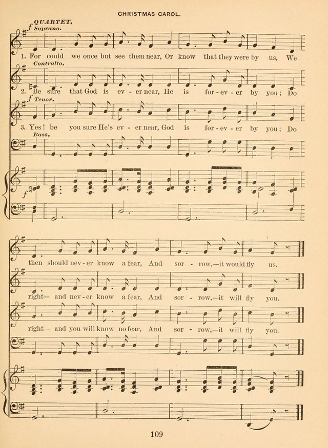 Sacred Songs For Public Worship: a hymn and tune book page 109