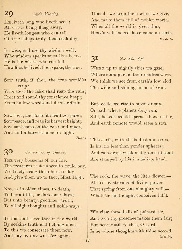 Sacred Songs For Public Worship: a hymn and tune book page 17