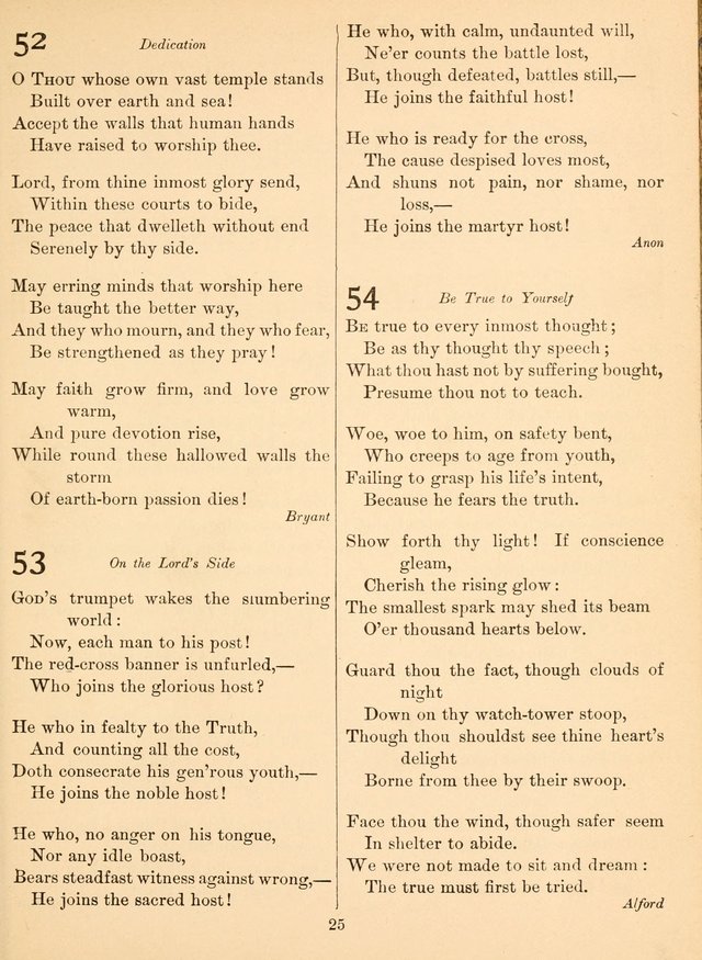 Sacred Songs For Public Worship: a hymn and tune book page 25
