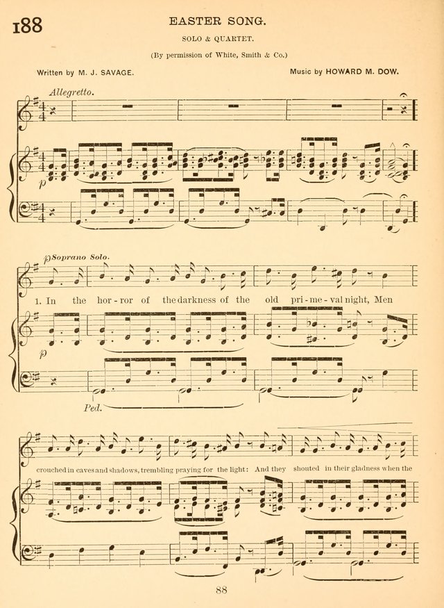 Sacred Songs For Public Worship: a hymn and tune book page 88