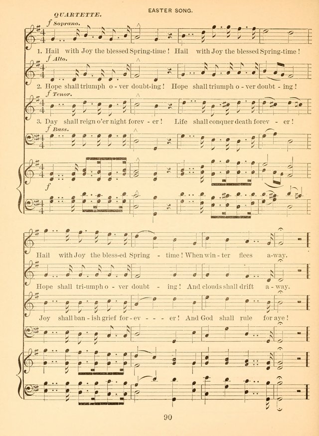 Sacred Songs For Public Worship: a hymn and tune book page 90