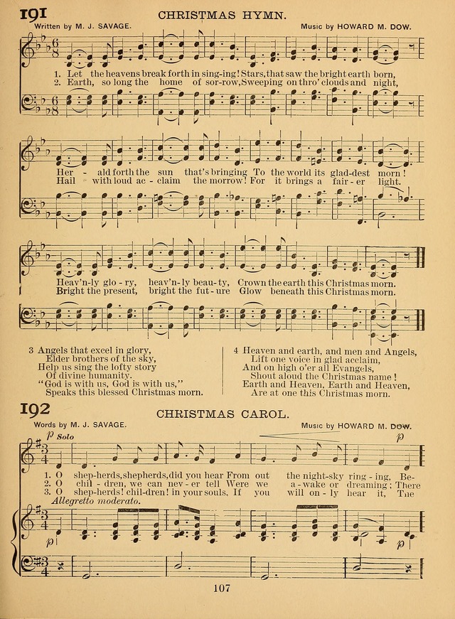 Sacred Songs For Public Worship: a hymn and tune book page 126