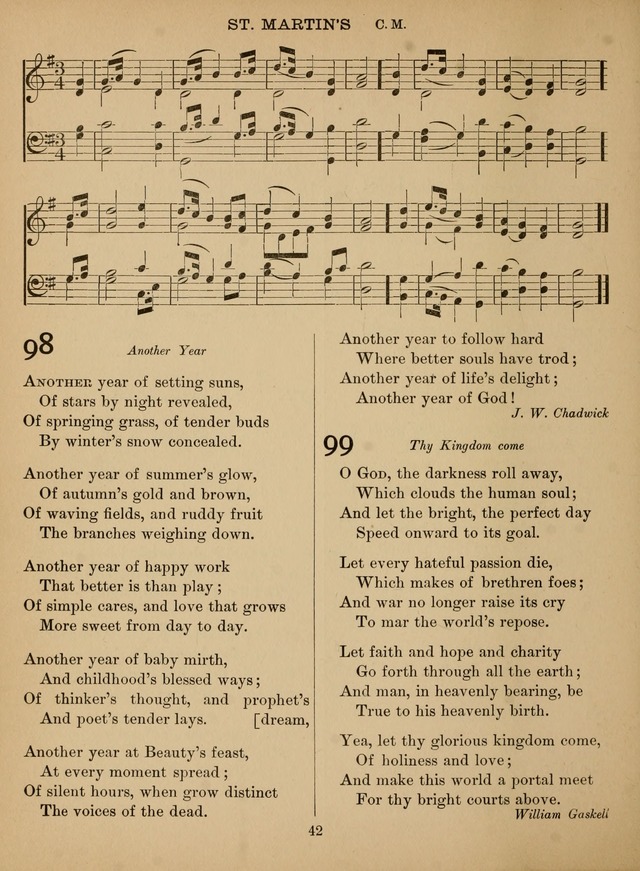 Sacred Songs For Public Worship: a hymn and tune book page 61