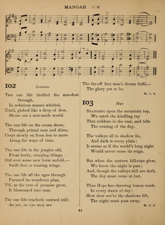 Sacred Songs For Public Worship: a hymn and tune book page 63
