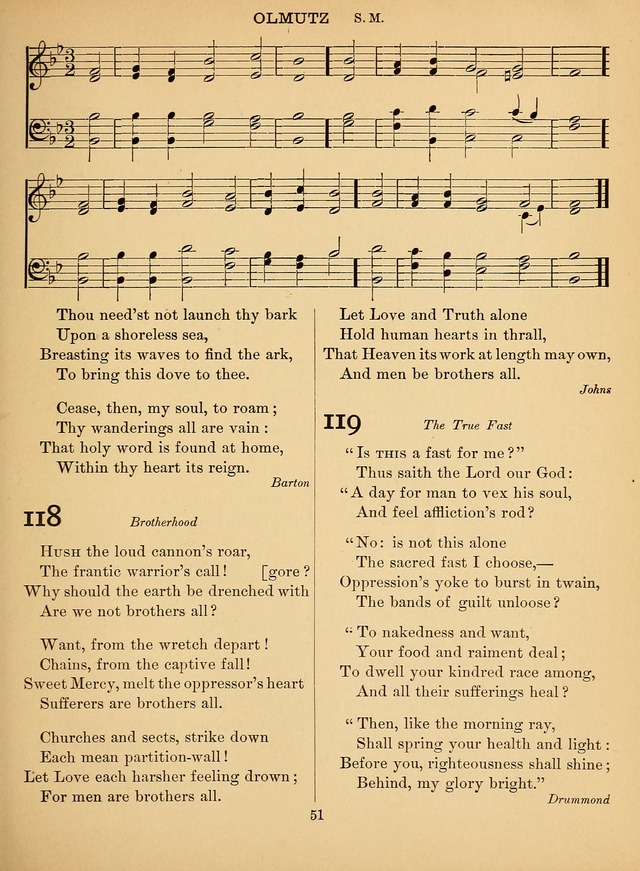 Sacred Songs For Public Worship: a hymn and tune book page 70