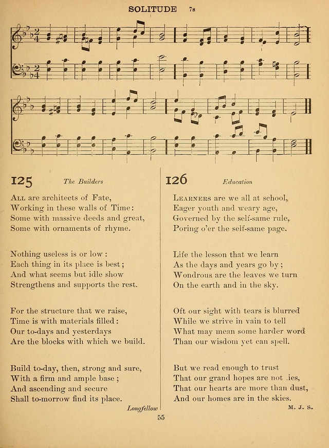 Sacred Songs For Public Worship: a hymn and tune book page 74