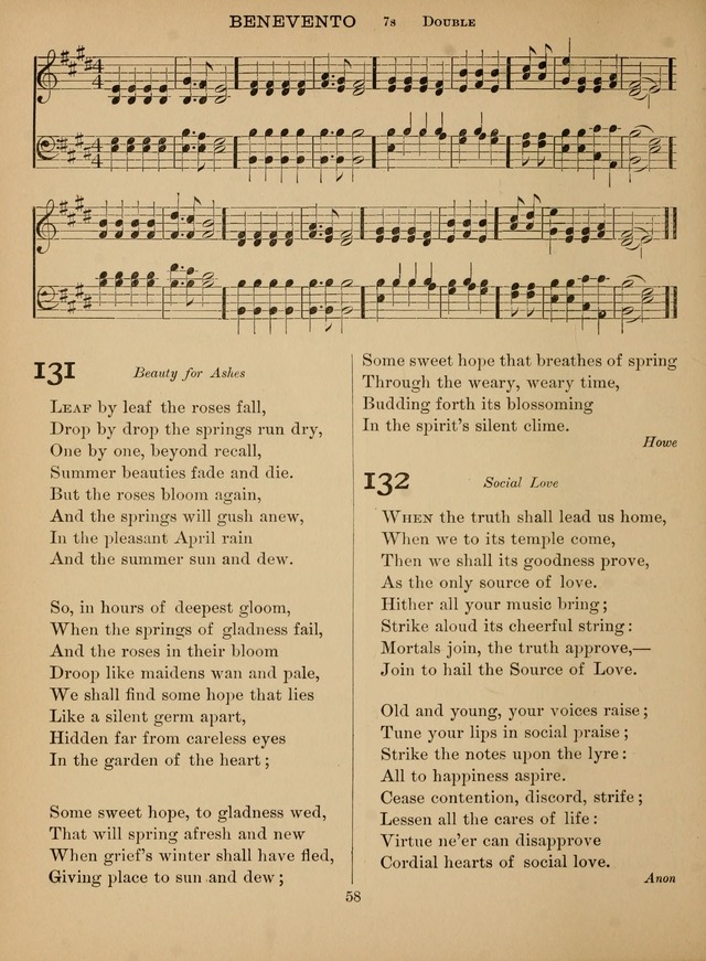 Sacred Songs For Public Worship: a hymn and tune book page 77