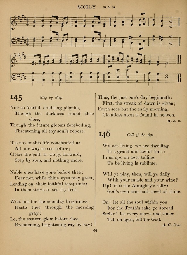 Sacred Songs For Public Worship: a hymn and tune book page 83