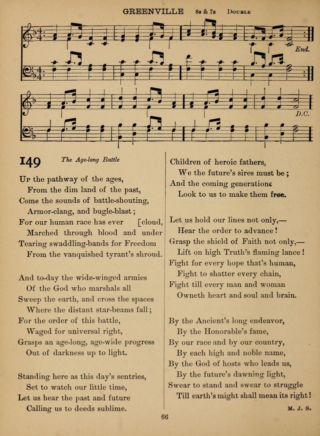 Sacred Songs For Public Worship: a hymn and tune book page 85