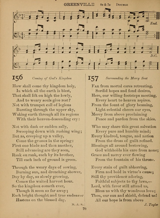Sacred Songs For Public Worship: a hymn and tune book page 89