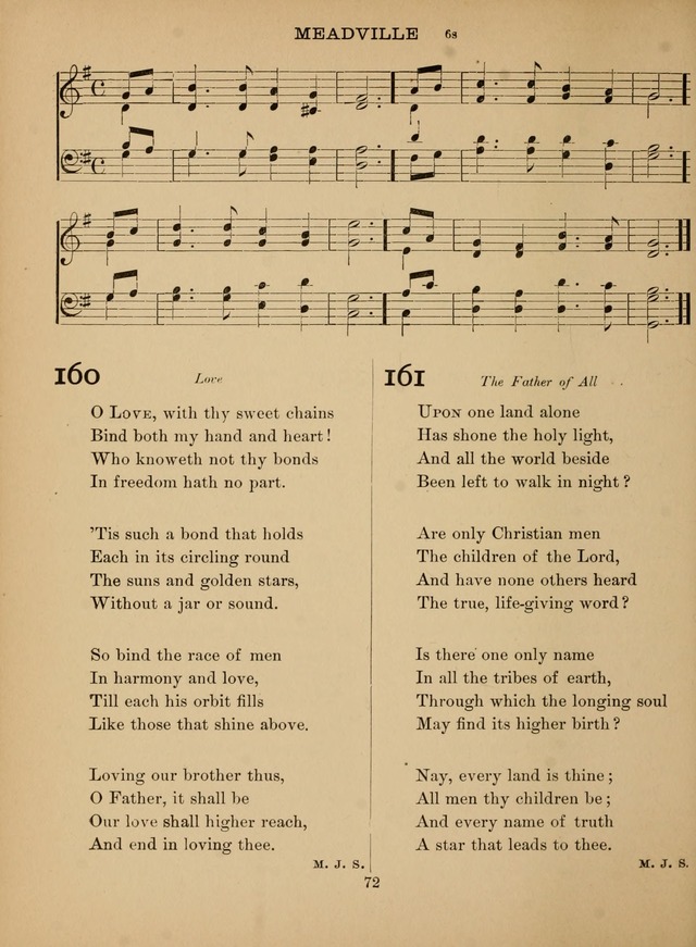 Sacred Songs For Public Worship: a hymn and tune book page 91
