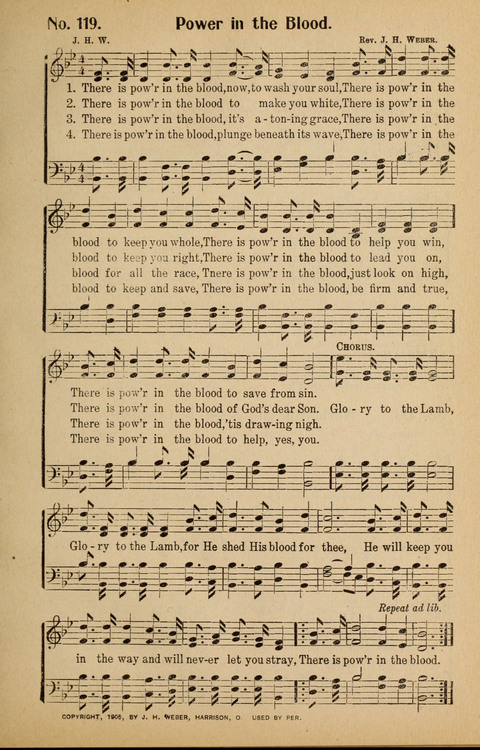 Sunday School and Revival: with Y.M.C.A. Supplement page 115