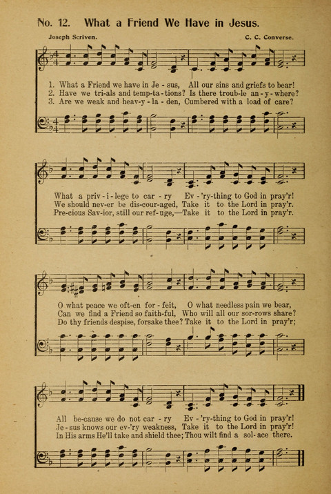 Sunday School and Revival: with Y.M.C.A. Supplement page 12
