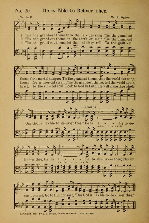 Sunday School and Revival: with Y.M.C.A. Supplement page 20