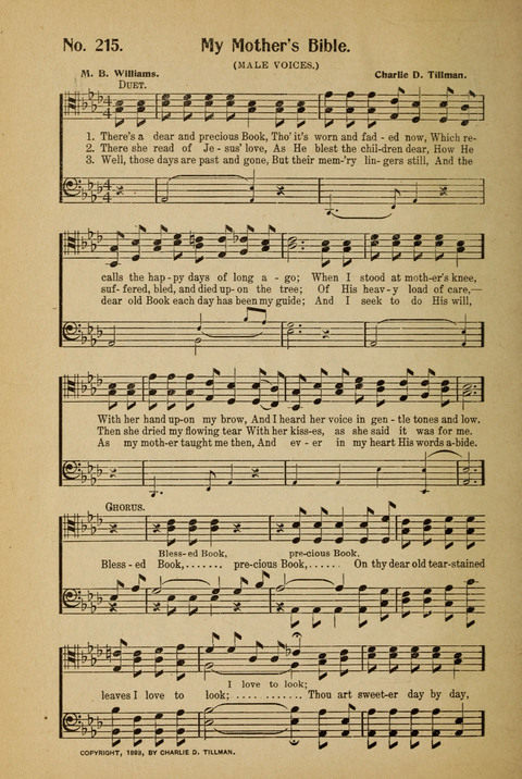 Sunday School and Revival: with Y.M.C.A. supplement page 212