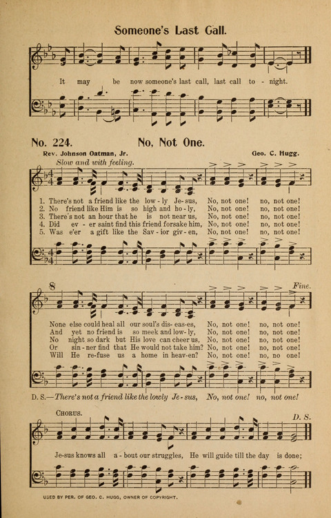 Sunday School and Revival: with Y.M.C.A. supplement page 221