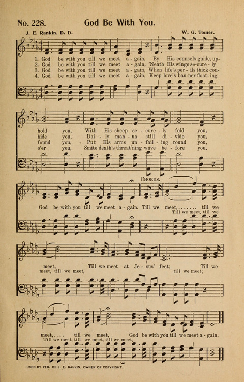 Sunday School and Revival: with Y.M.C.A. supplement page 225
