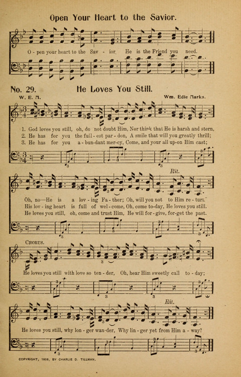 Sunday School and Revival: with Y.M.C.A. Supplement page 29