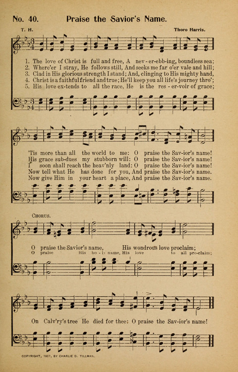 Sunday School and Revival: with Y.M.C.A. Supplement page 39