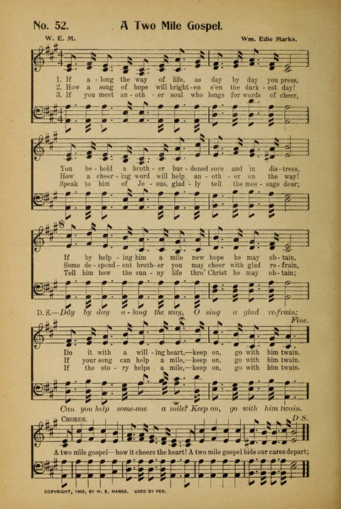 Sunday School and Revival: with Y.M.C.A. Supplement page 50