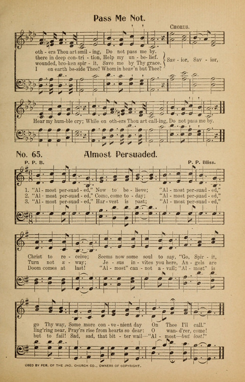 Sunday School and Revival: with Y.M.C.A. Supplement page 61