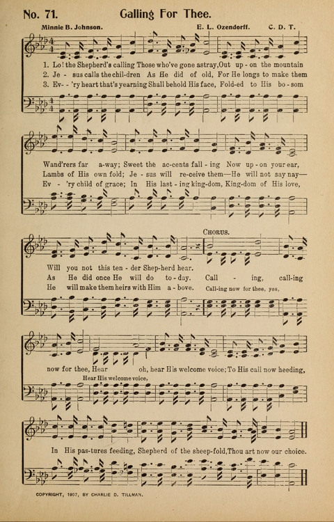 Sunday School and Revival: with Y.M.C.A. Supplement page 67