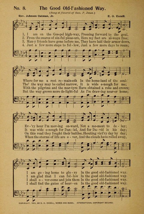 Sunday School and Revival: with Y.M.C.A. Supplement page 8