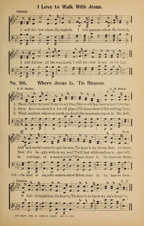 Sunday School and Revival: with Y.M.C.A. supplement page 99