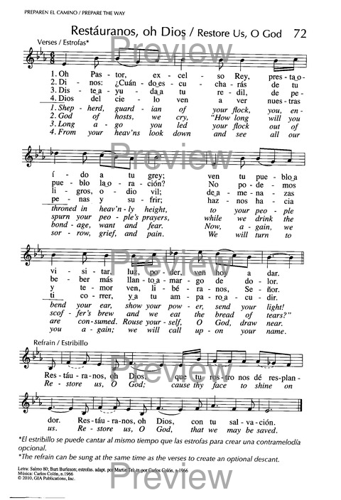 Santo, Santo, Santo: cantos para el pueblo de Dios = Holy, Holy, Holy: songs for the people of God page 113
