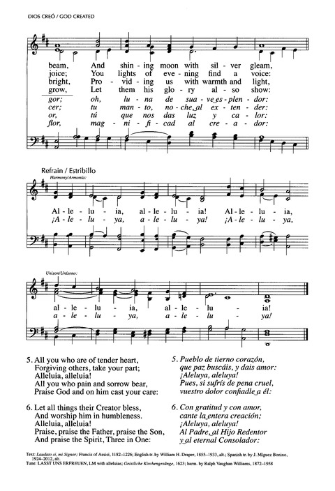 Santo, Santo, Santo: cantos para el pueblo de Dios = Holy, Holy, Holy: songs for the people of God page 23