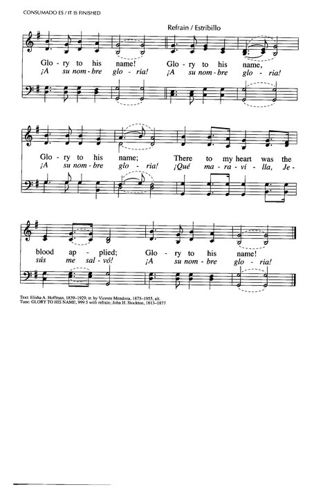 Santo, Santo, Santo: cantos para el pueblo de Dios = Holy, Holy, Holy: songs for the people of God page 255