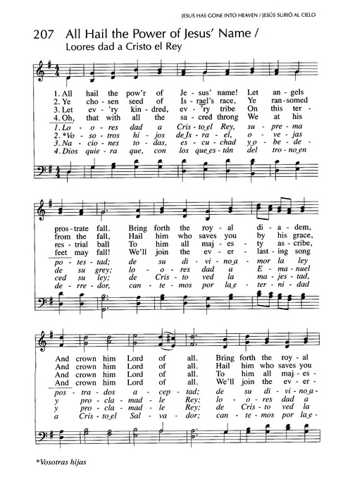 Santo, Santo, Santo: cantos para el pueblo de Dios = Holy, Holy, Holy: songs for the people of God page 324