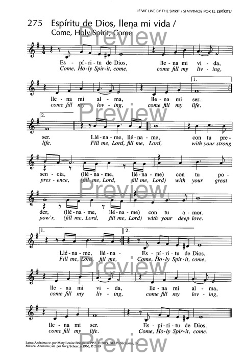 Santo, Santo, Santo: cantos para el pueblo de Dios = Holy, Holy, Holy: songs for the people of God page 434