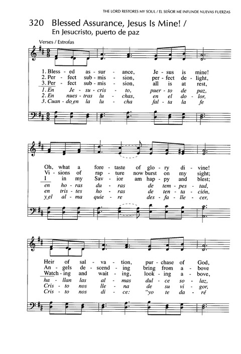 Santo, Santo, Santo: cantos para el pueblo de Dios = Holy, Holy, Holy: songs for the people of God page 500