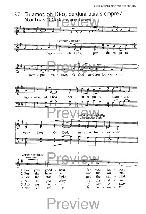 Santo, Santo, Santo: cantos para el pueblo de Dios = Holy, Holy, Holy: songs for the people of God page 56
