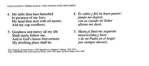 Santo, Santo, Santo: cantos para el pueblo de Dios = Holy, Holy, Holy: songs for the people of God page 594