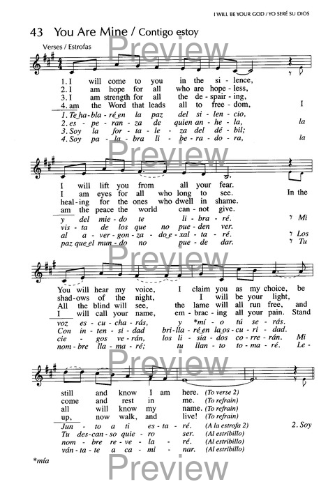 Santo, Santo, Santo: cantos para el pueblo de Dios = Holy, Holy, Holy: songs for the people of God page 65