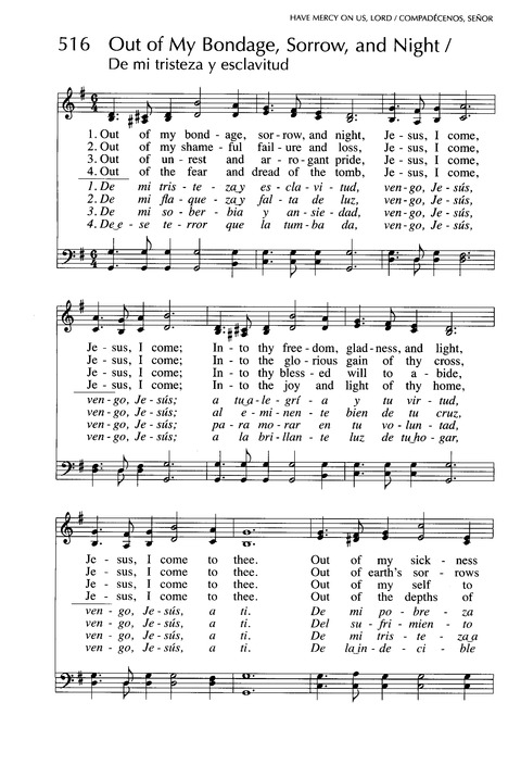 Santo, Santo, Santo: cantos para el pueblo de Dios = Holy, Holy, Holy: songs for the people of God page 799