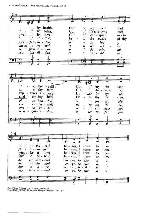Santo, Santo, Santo: cantos para el pueblo de Dios = Holy, Holy, Holy: songs for the people of God page 800