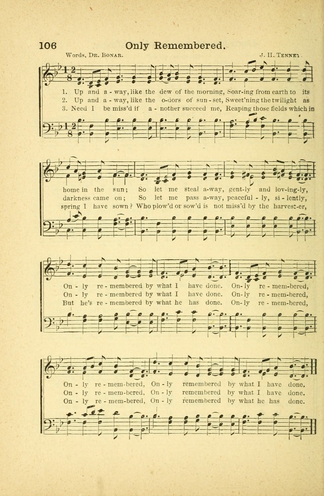 Songs for Sunday Schools and Gospel Meetings page 106