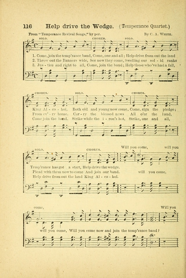 Songs for Sunday Schools and Gospel Meetings page 116