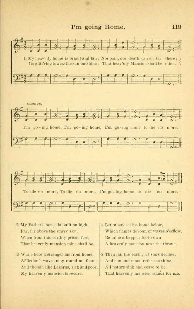 Songs for Sunday Schools and Gospel Meetings page 119